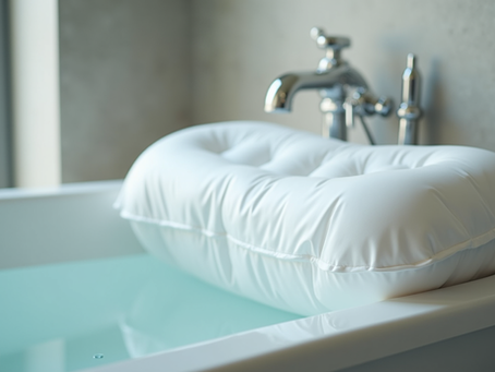 How an Inflatable Bath Pillow Can Transform Your Bath Time