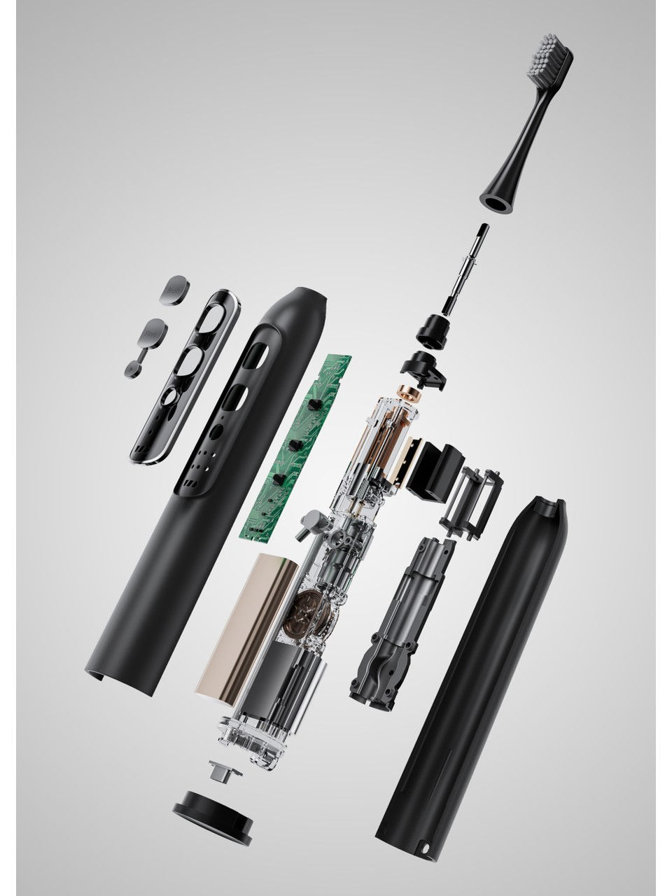 Küçük resim: Cosmo Technology Ağız ve Diş Bakım Seti - Şarjlı Ultrasonic Diş Fırçası, Ağız Du