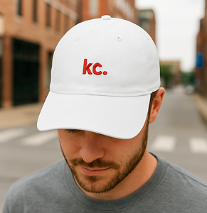 kc simple logo dad hat