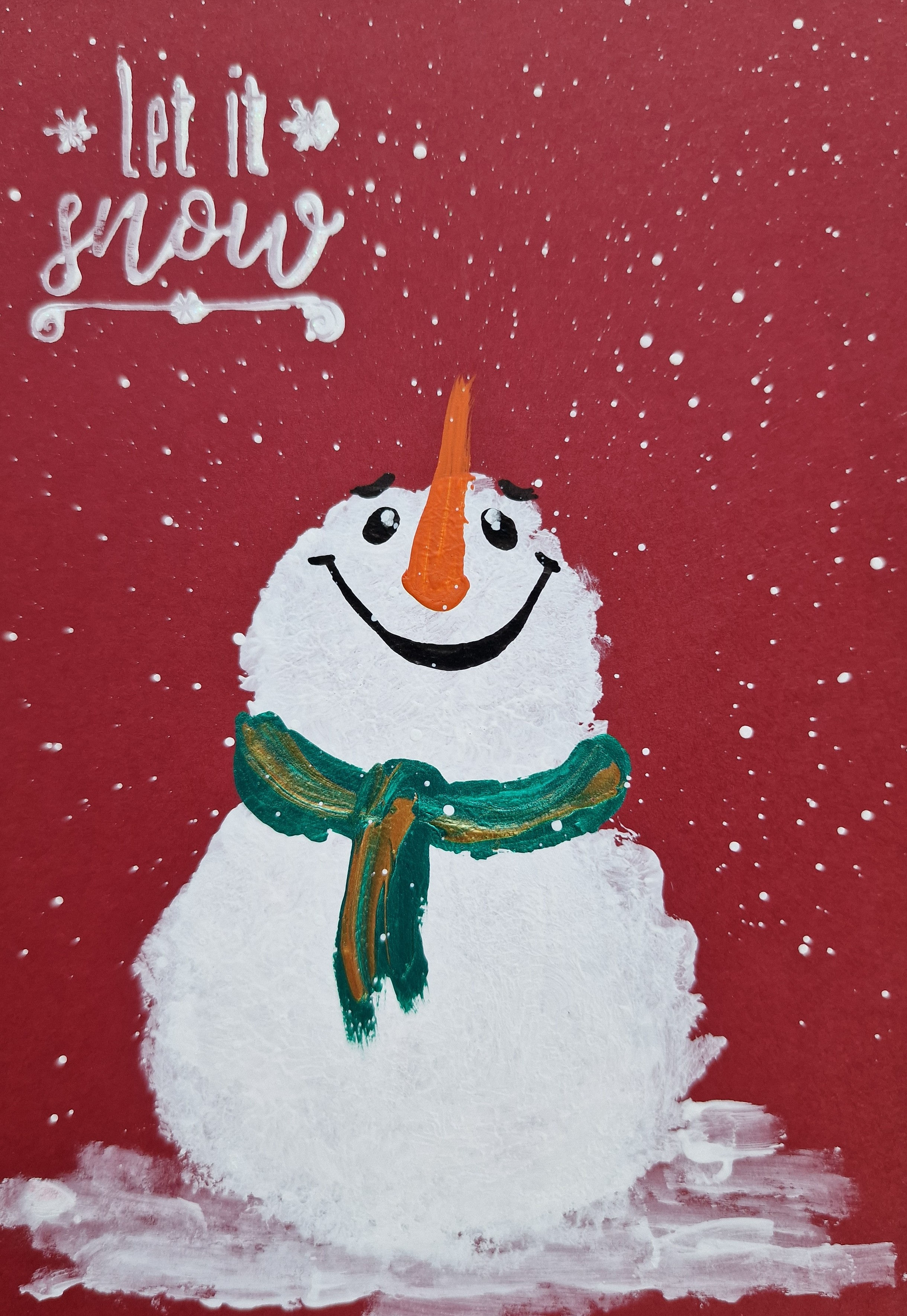 Weihnachtskarte 11x16 cm