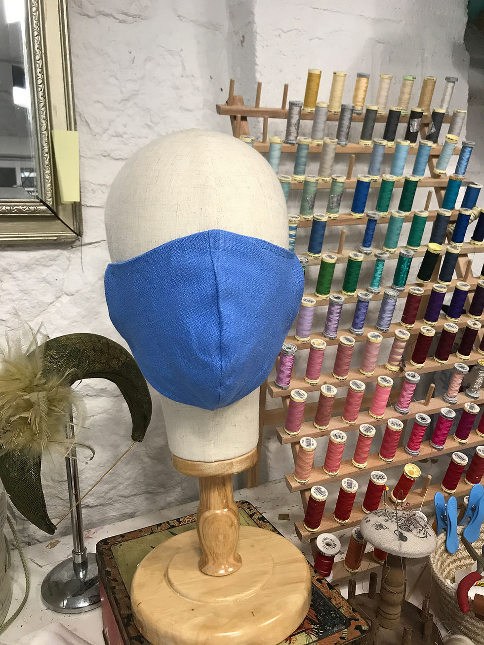 Thumbnail: 100 % Linen face coverings for all the family