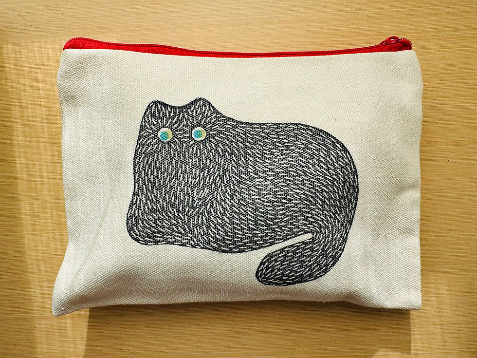 Thumbnail: オリジナル猫ポーチシリーズ NO.1
