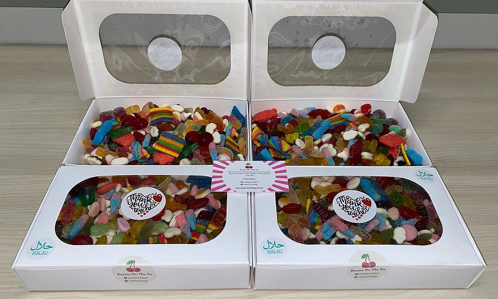 Halal Letterbox Sweet Boxes Sweets On The Go
