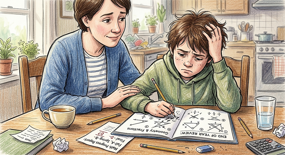 Why Is My Child So Stressed About Math Right Now?
