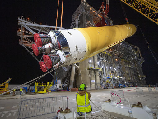 When will NASA’s SLS Core Stage be shipped to the Space Coast?