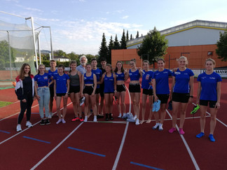 LAC Amateure Steyr, Freilufttraining auf der Rennbahn Sportanlage wieder möglich