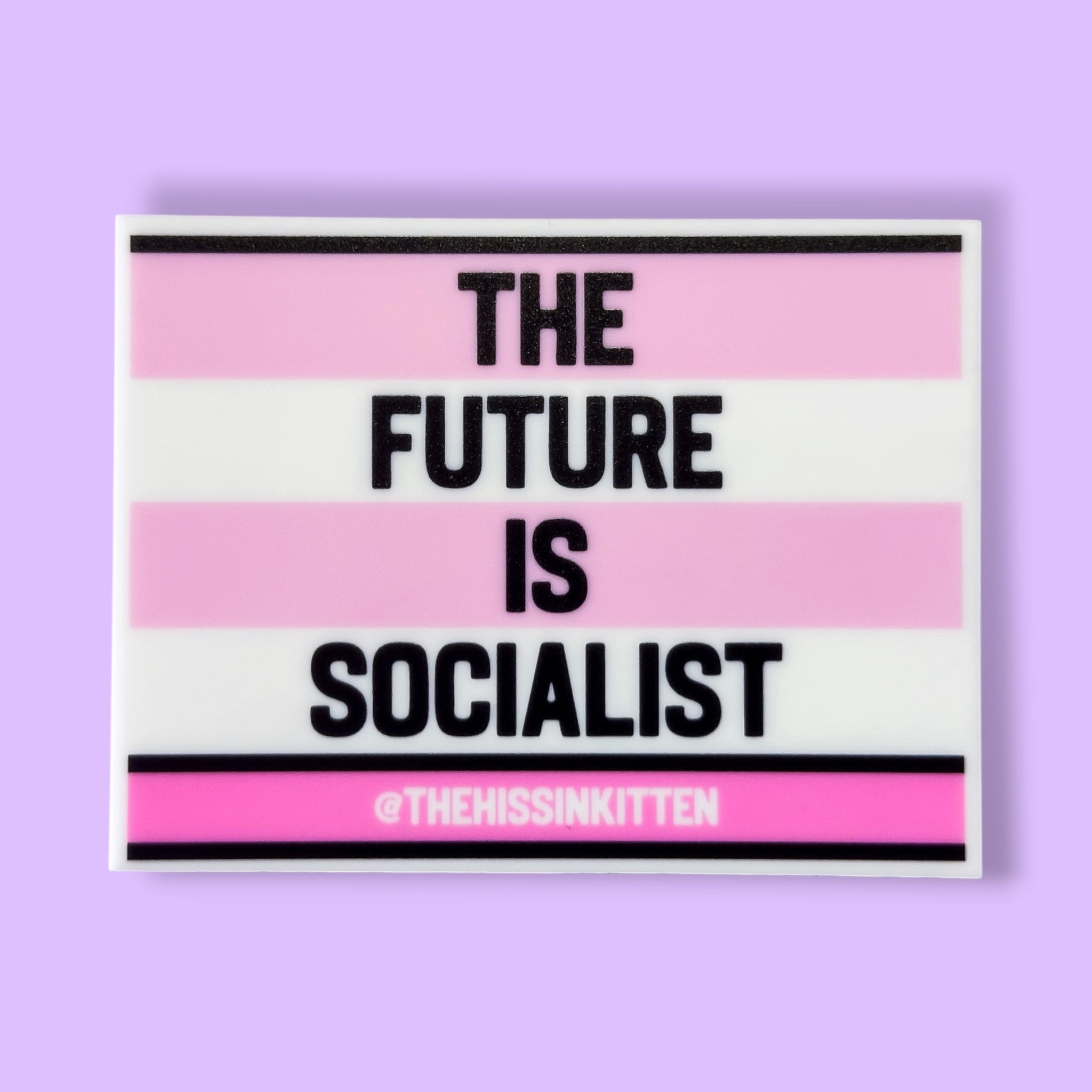 THE FUTURE IS SOCIALIST Letter Board Magnet