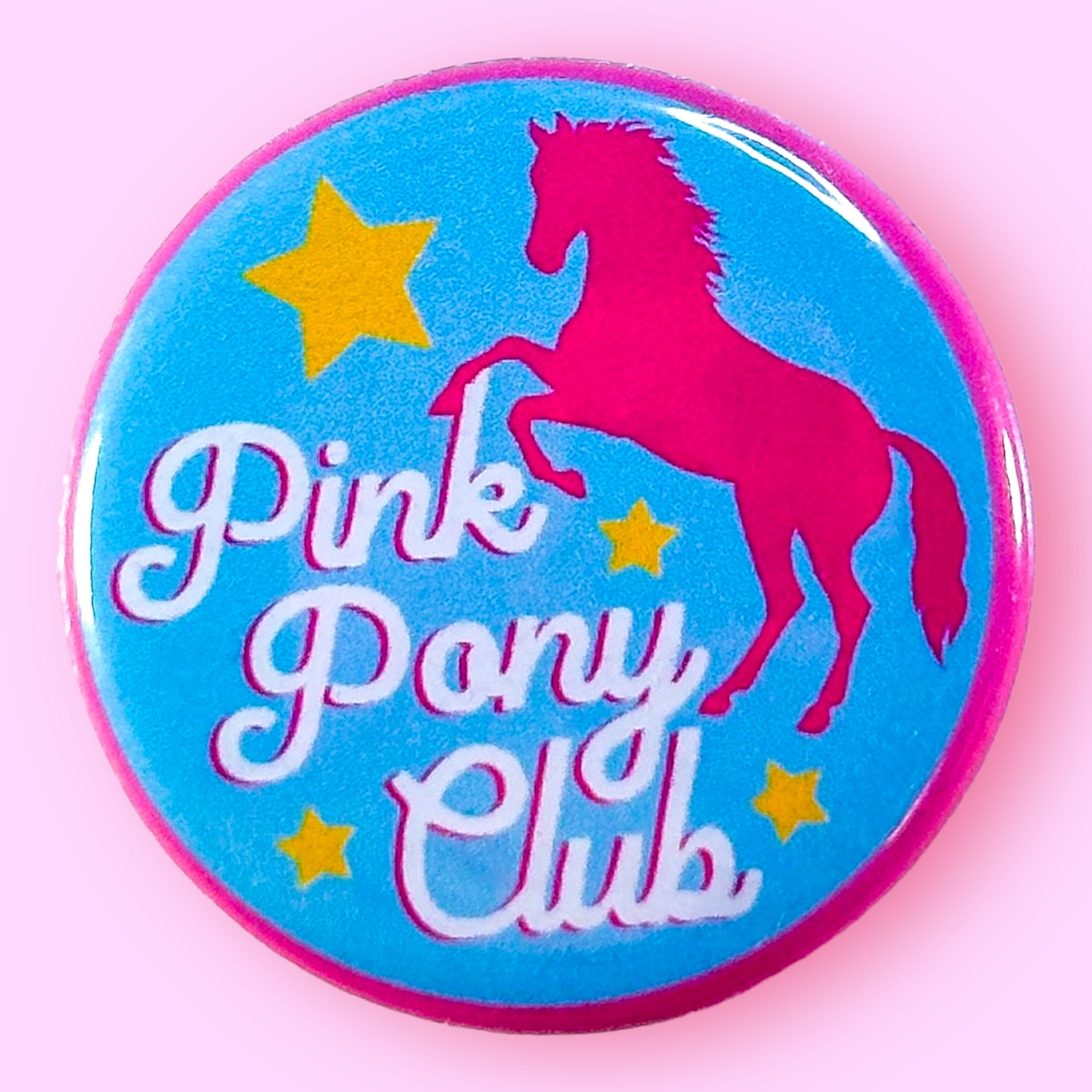 Pink Pony Club (Chappell Roan!) (Pinback Button or