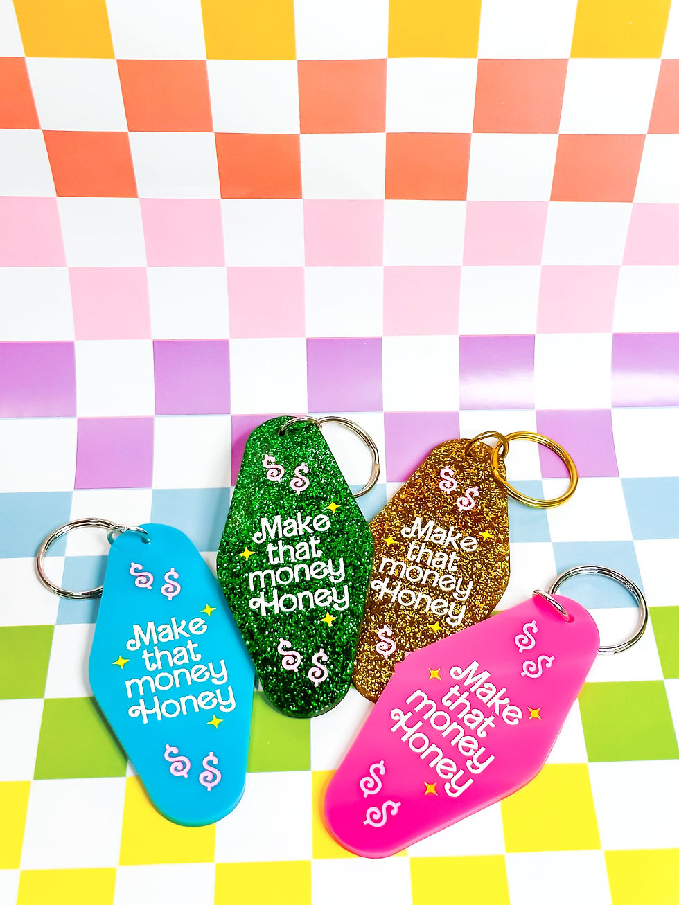 Thumbnail: Make That Money Honey Acrylic Keychain