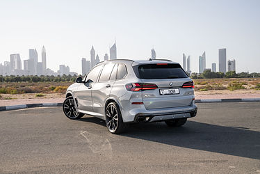 Rent Nardo Grey BMW X5 2024 in Dubai