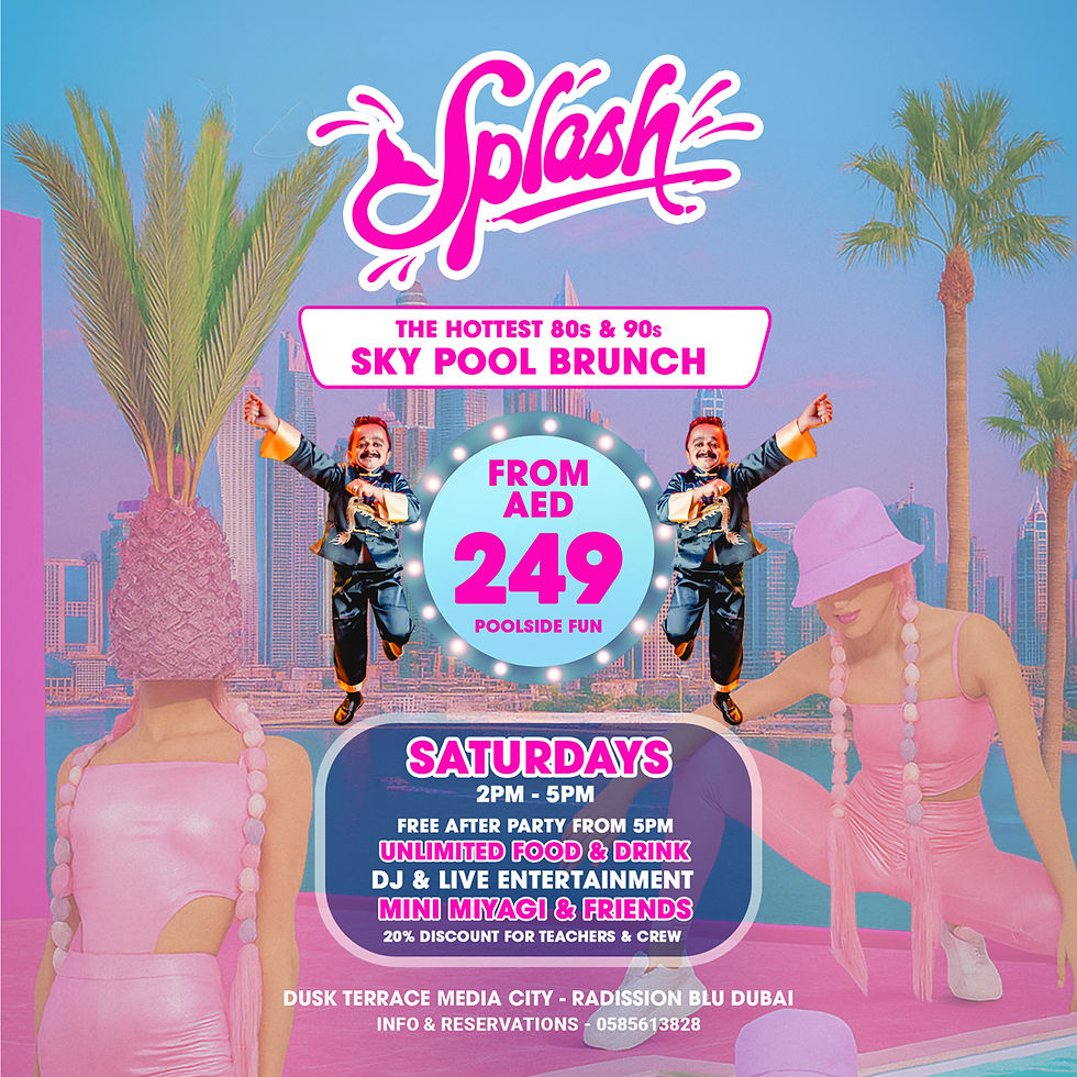 Splash – The 80s & 90s Sky Pool Brunch