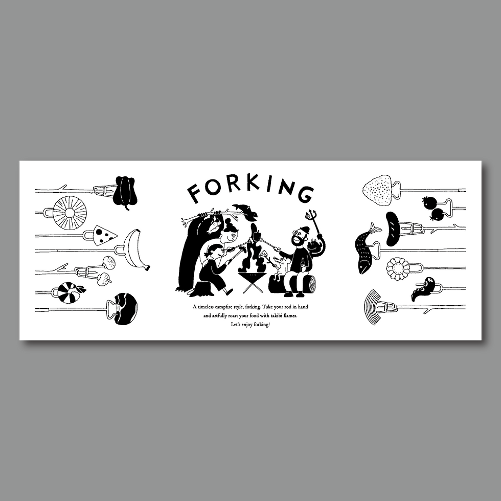 Tenugui “FORKING”