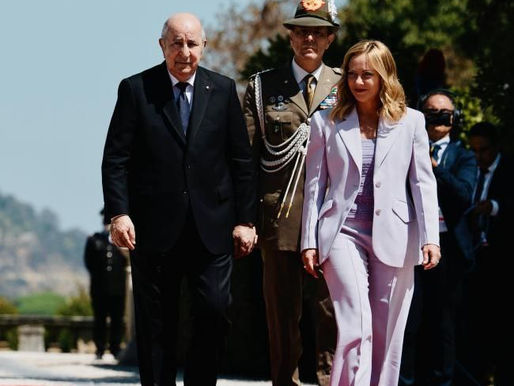 La dichiarazione congiunta del Italia Algeria Meloni "Firmati 40 accordi, relazioni solide "