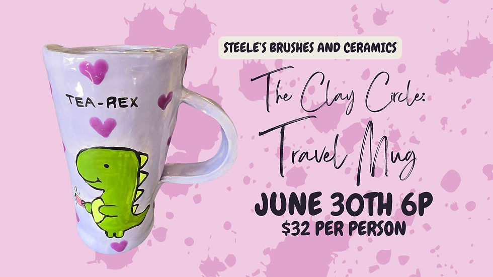 Clay Circle: Travel Mug