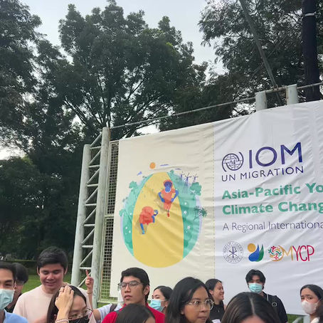 Asia Pacific Youth Summit on Climate Change and Human Mobility @ Manila (2023. 9.29)