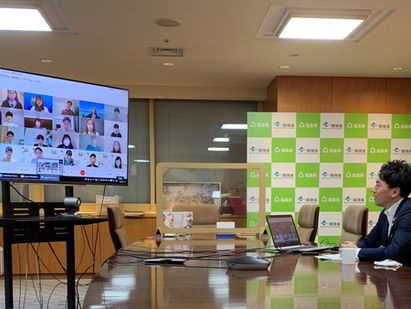 小泉環境大臣との意見交換会に参加!!