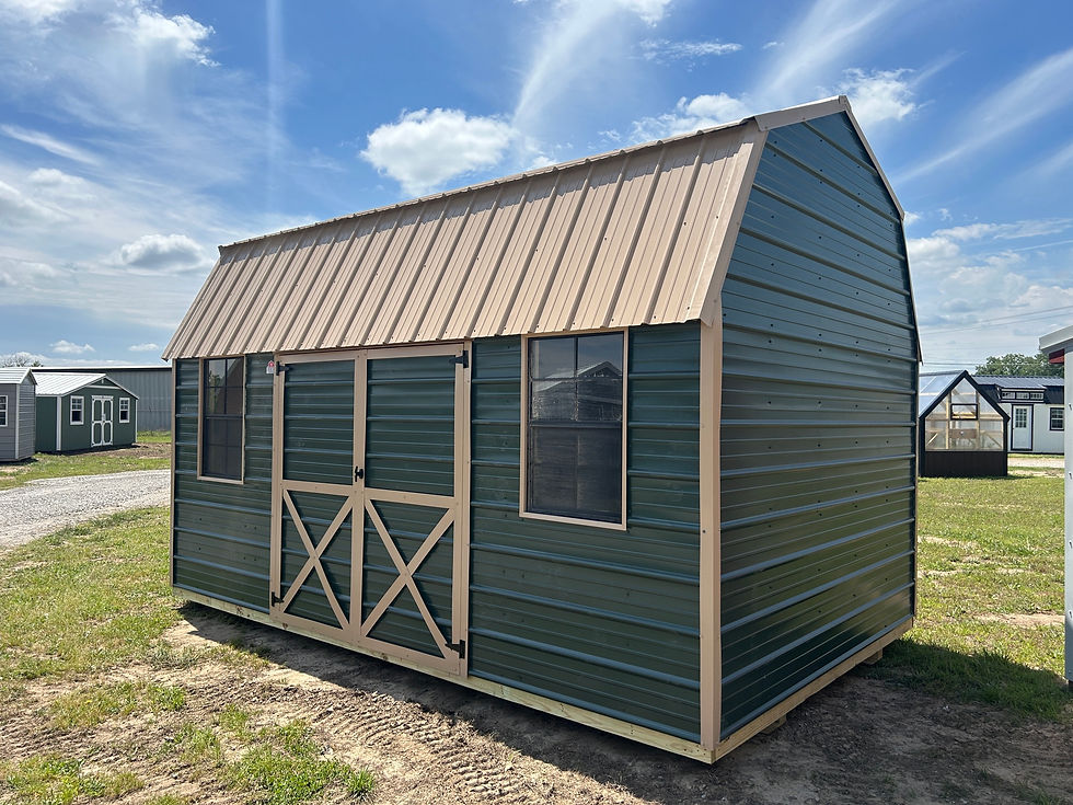 Thumbnail: Metal Side Lofted Barn 10x16