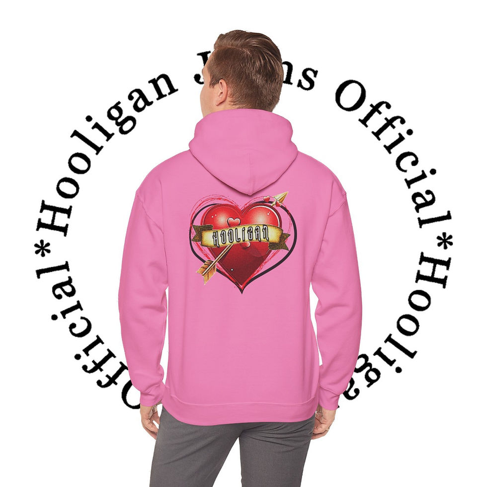 Miniaturbild: Hooligan Heart Heavy Blend™ Hooded Sweatshirt