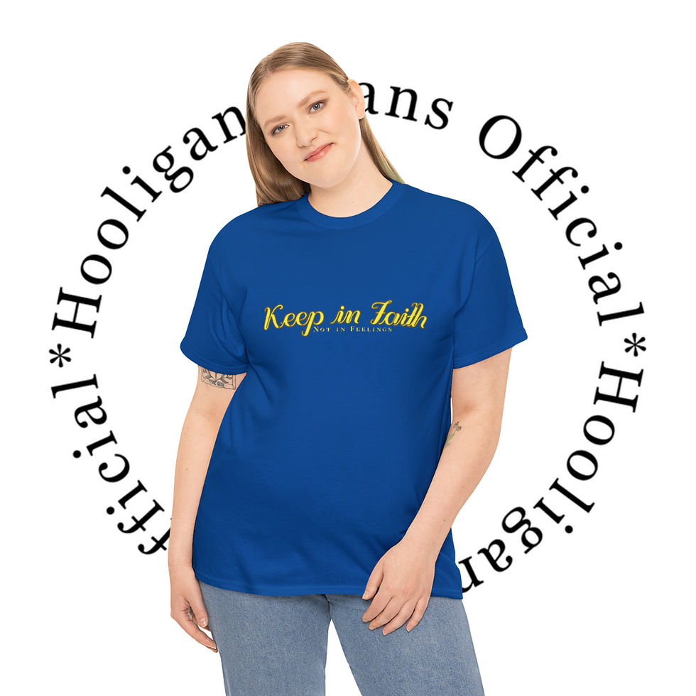 Miniatura: Keep in Faith Unisex Heavy Cotton Tee