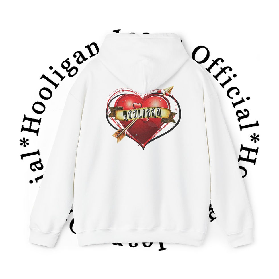 Miniaturbild: Hooligan Heart Heavy Blend™ Hooded Sweatshirt