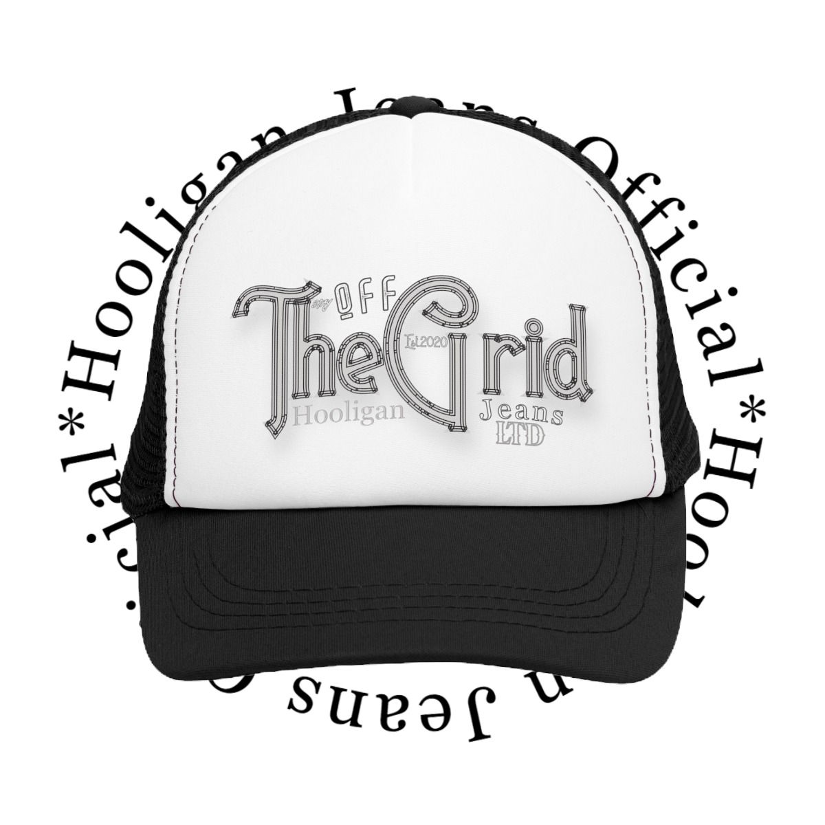 Off The Grid Trucker Hat by Hooligan Jeans Official
