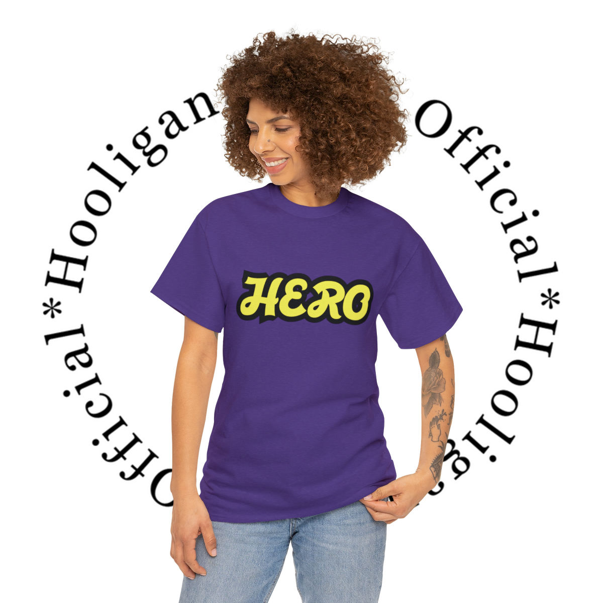 HERO Unisex Heavy Cotton Tee