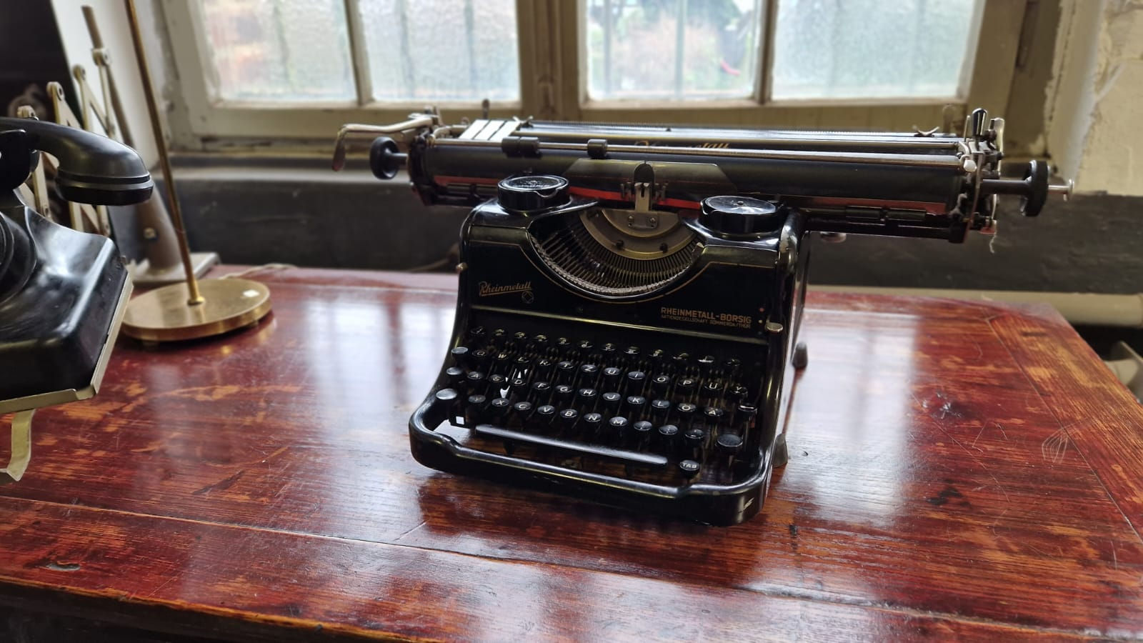 alte Rheinmetall Schreibmaschine