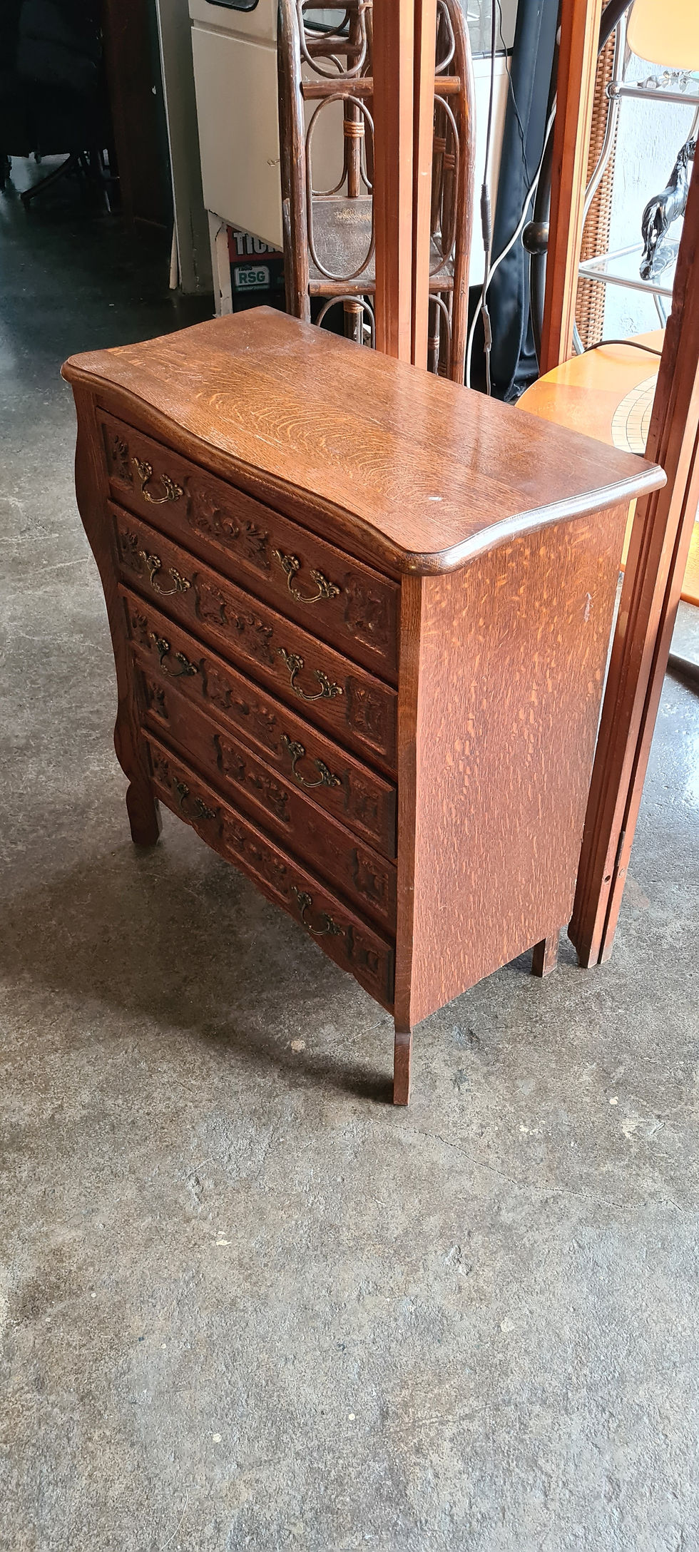 Miniaturbild: Vintage Kommode Holz oder DIY oder in Wunschfarbe