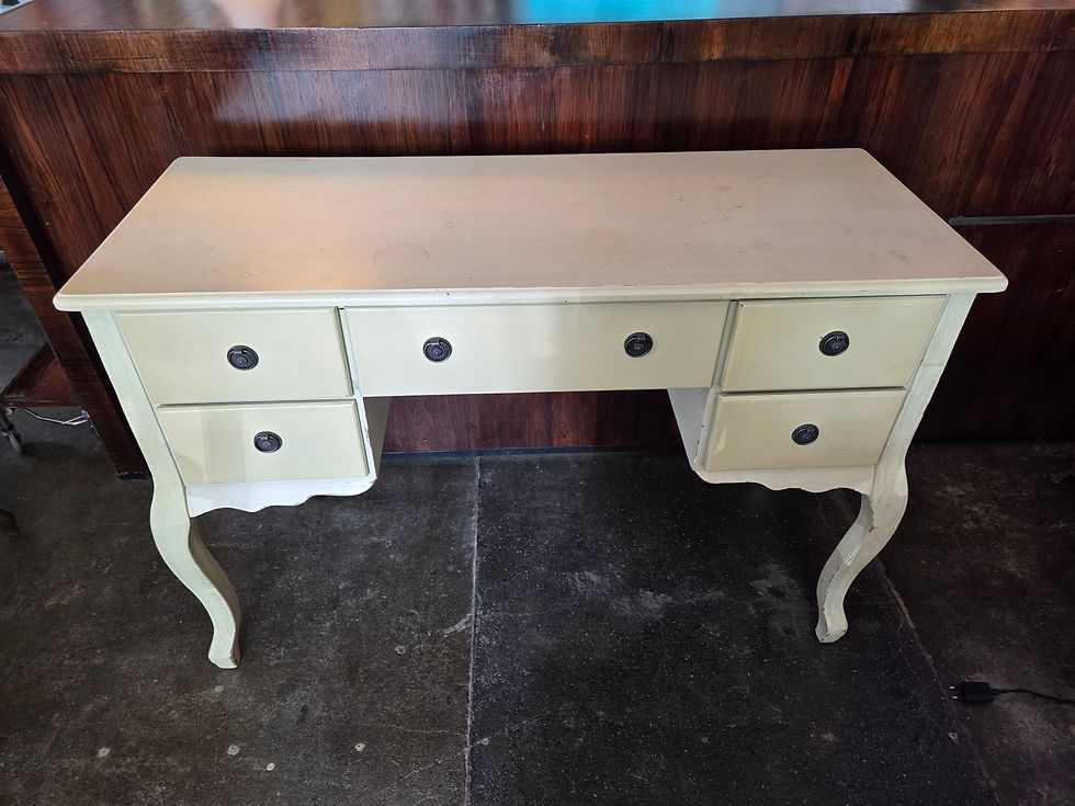 Miniaturbild: Schreibtisch Vintage Damen weiß oder in Wunschfarbe