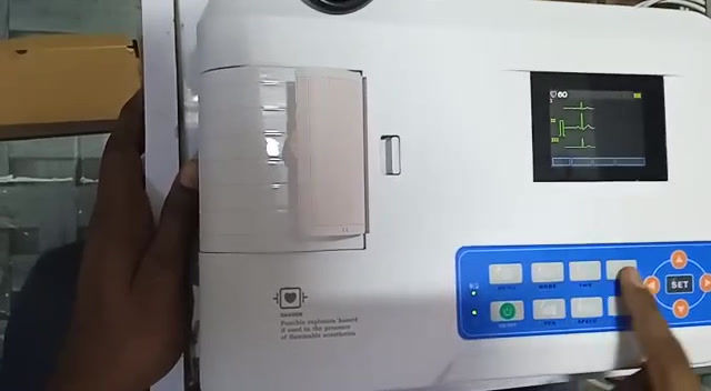 Thumbnail: CMS300GA 3 Channel ECG Machine