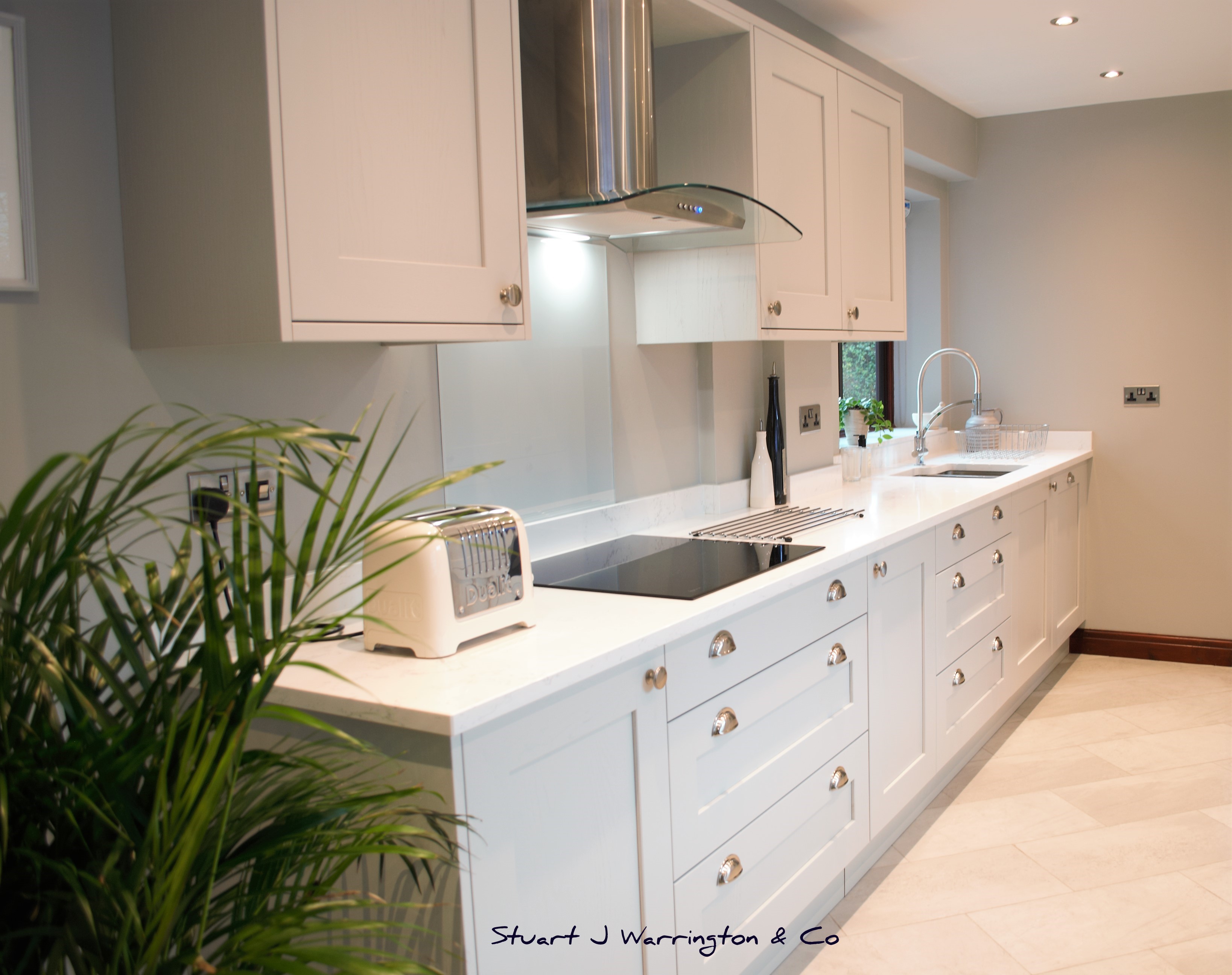 Light Grey Shaker Kitchen