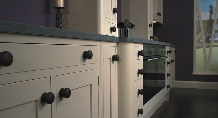Mobray painted kitchen
