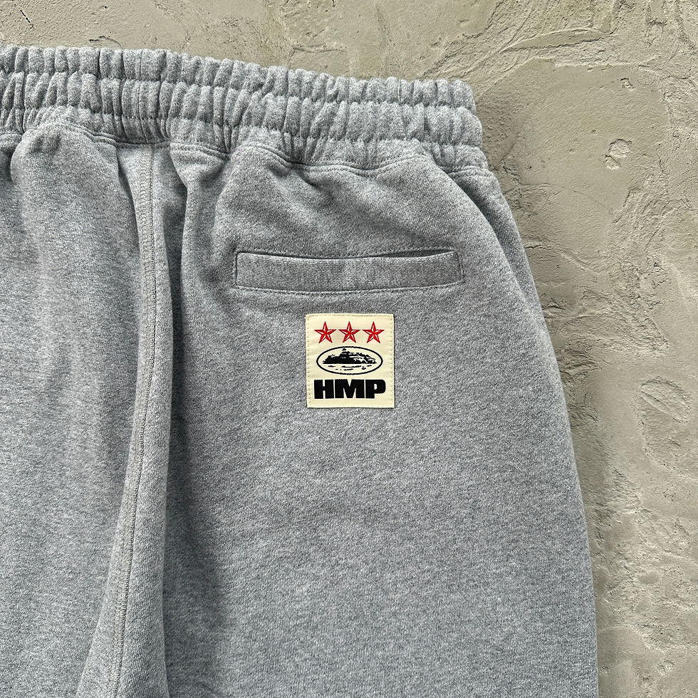 Miniatura: 1:1 Corteiz hmp stencil crewneck set-grey