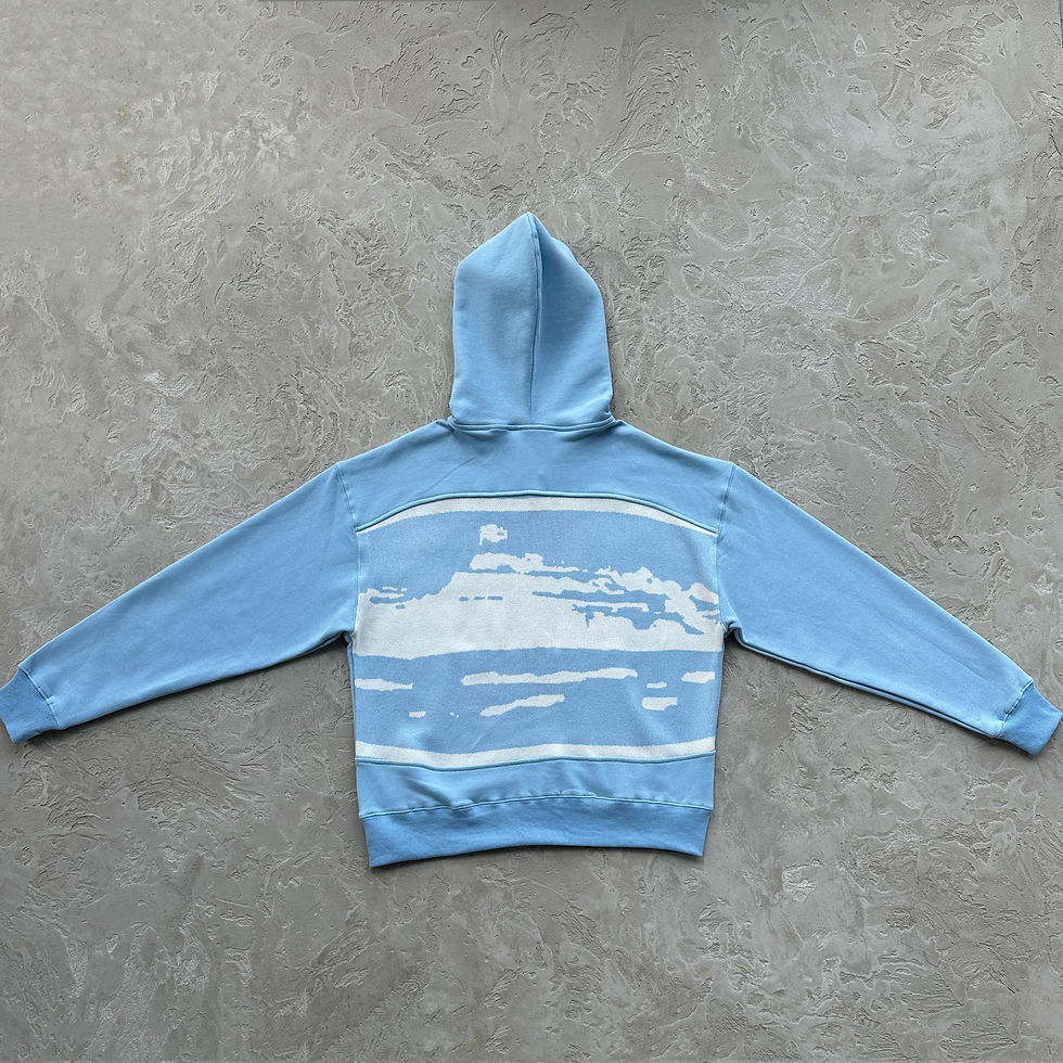 Miniatura: 1:1 Corteiz Hybrid Jacquard Knit Alcatraz Zip Hoodie