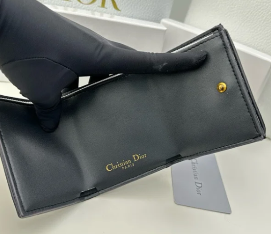 Miniatura: Dior Oblique Compact Wallet
