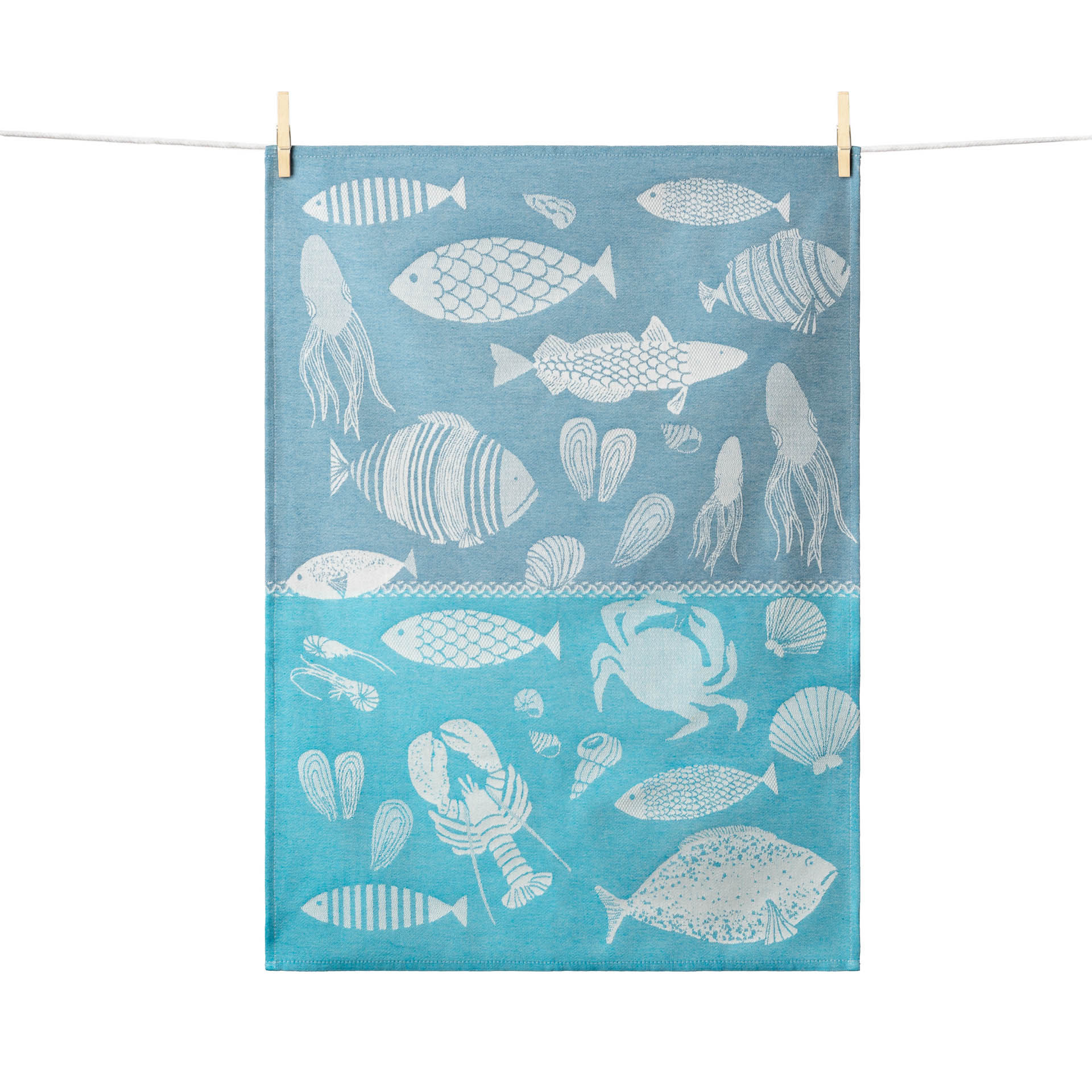 Geschirrtuch Pêche - Tissage Moutet