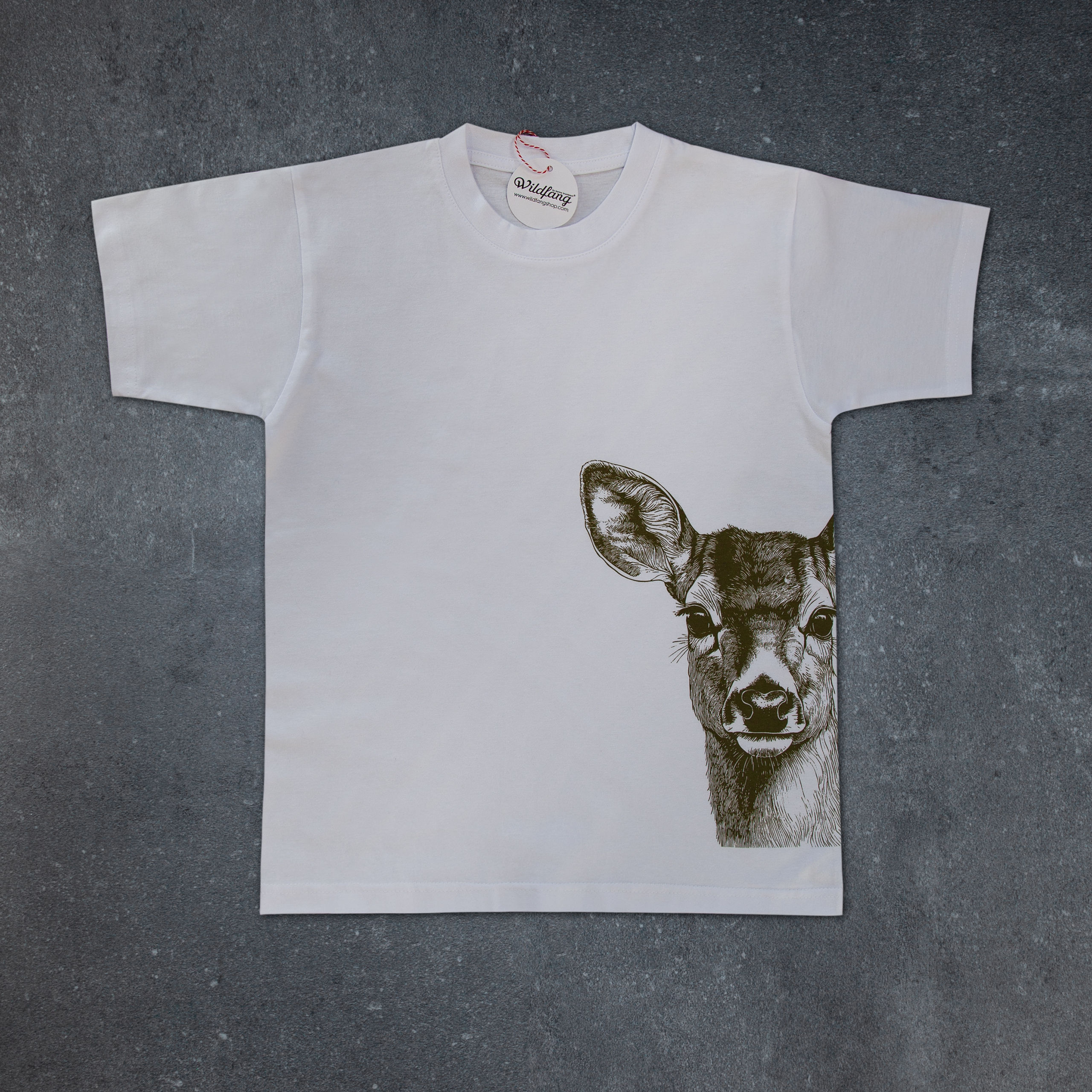 Kinder T-Shirt mit Reh