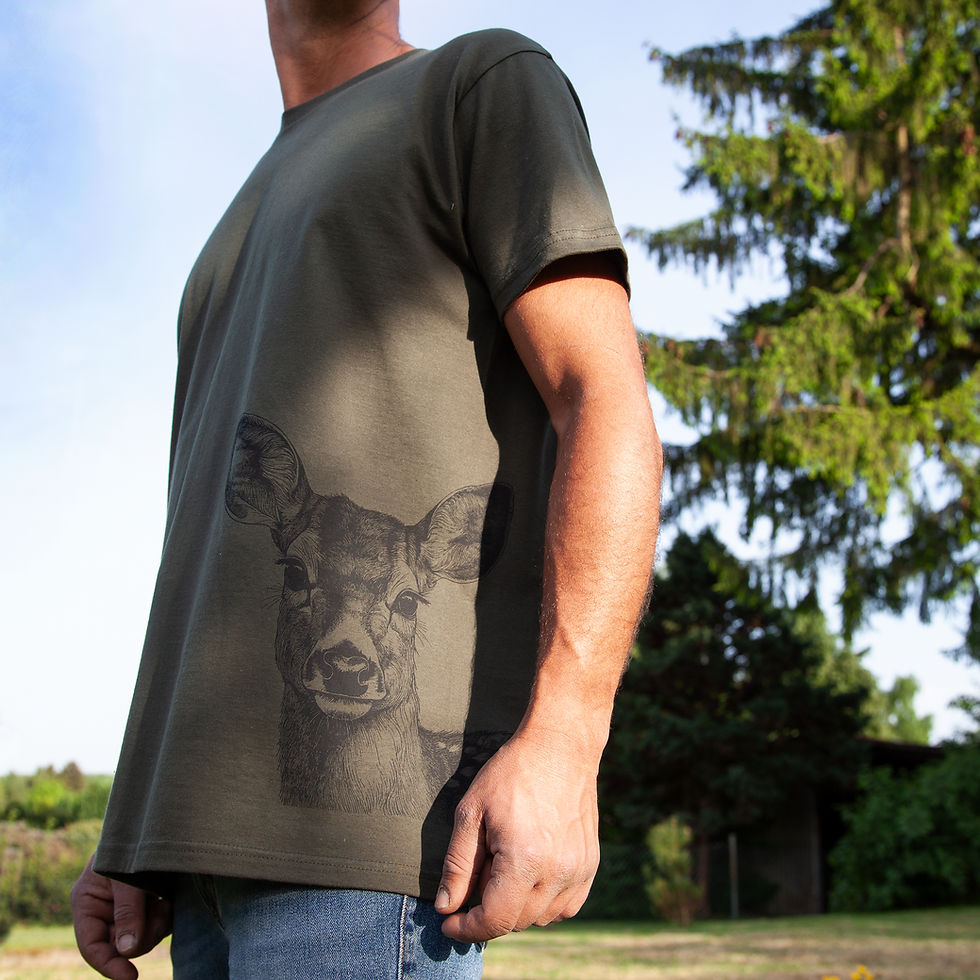 Miniaturbild: T-Shirt mit Reh