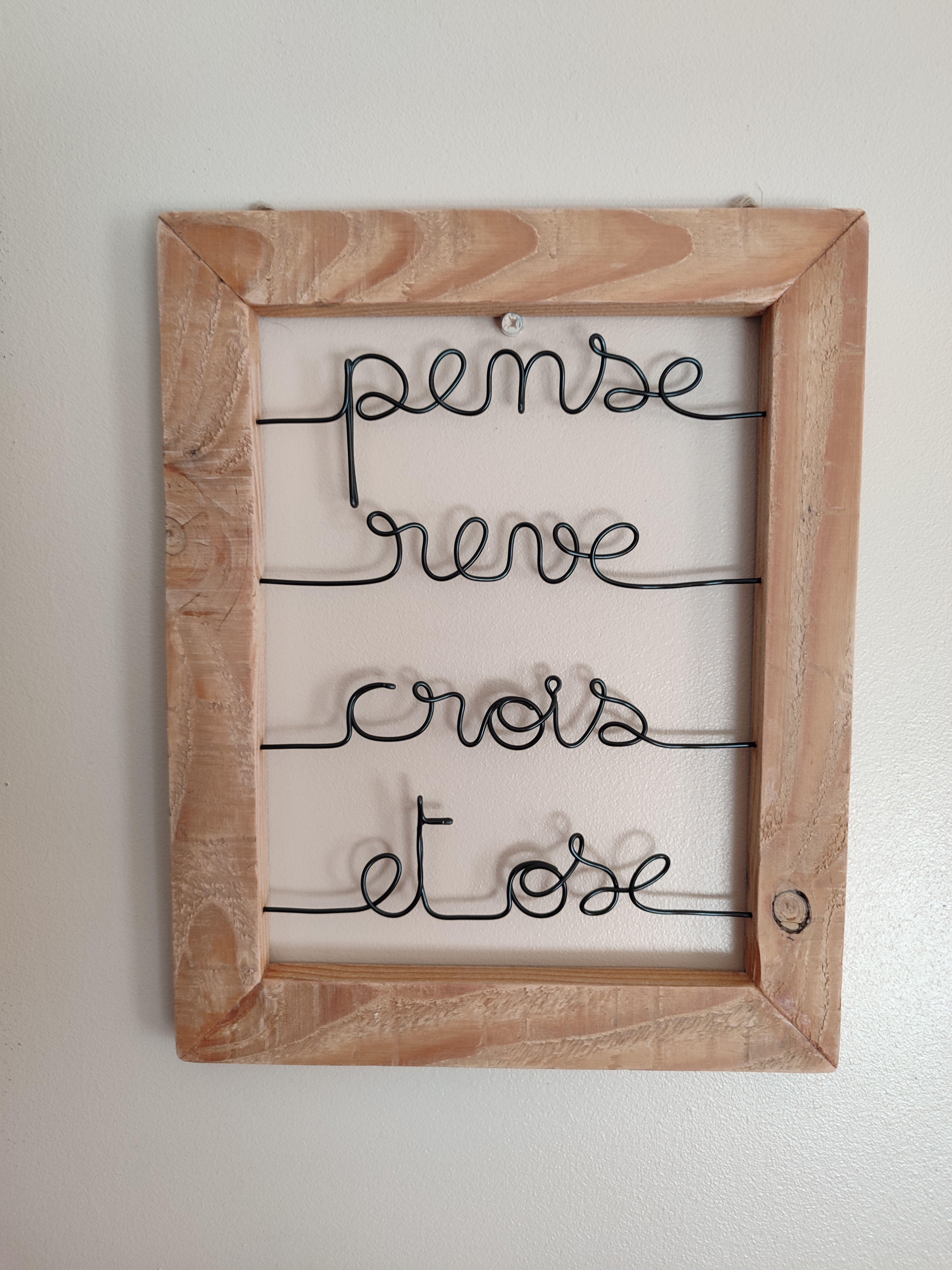 Pense Rêve Crois et Ose