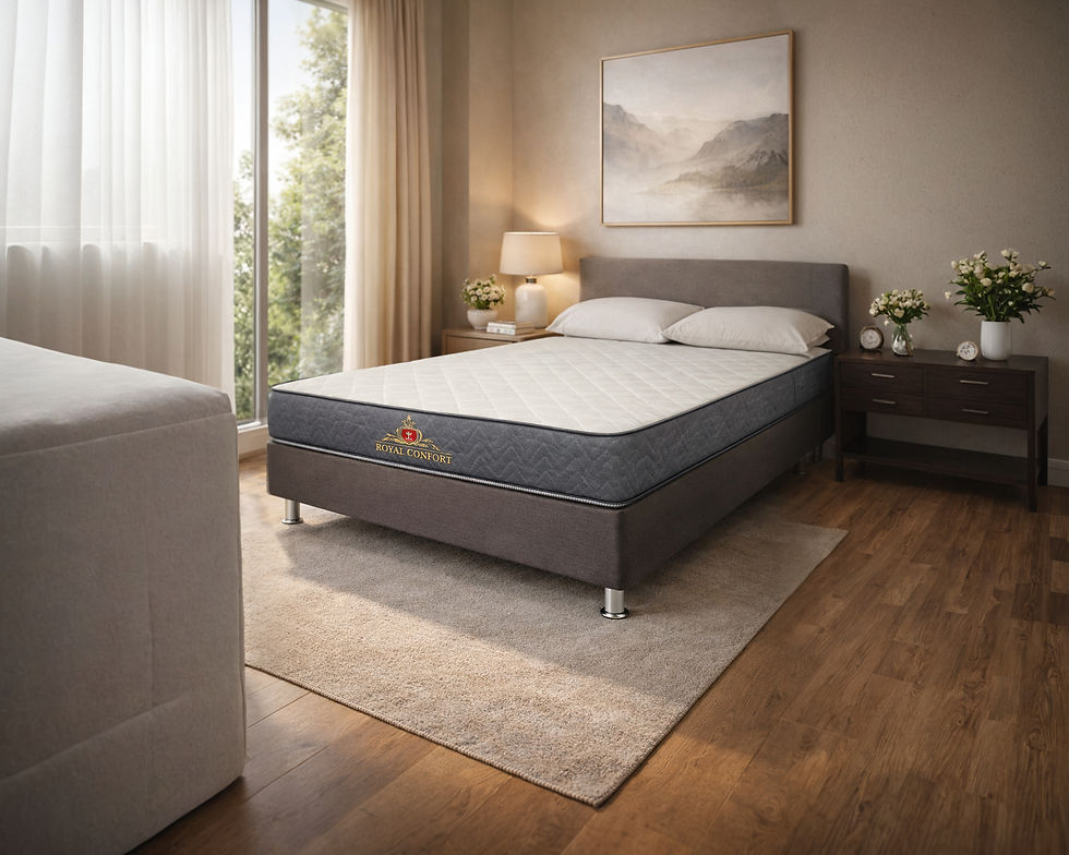 Miniatura: Colchon Royal Confort Eco + Base Cama Jova