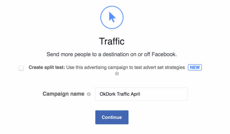 Facebook ads traffic