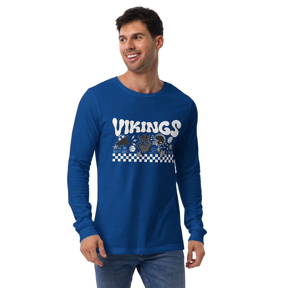 Vikings - Adult Long Sleeve Tee