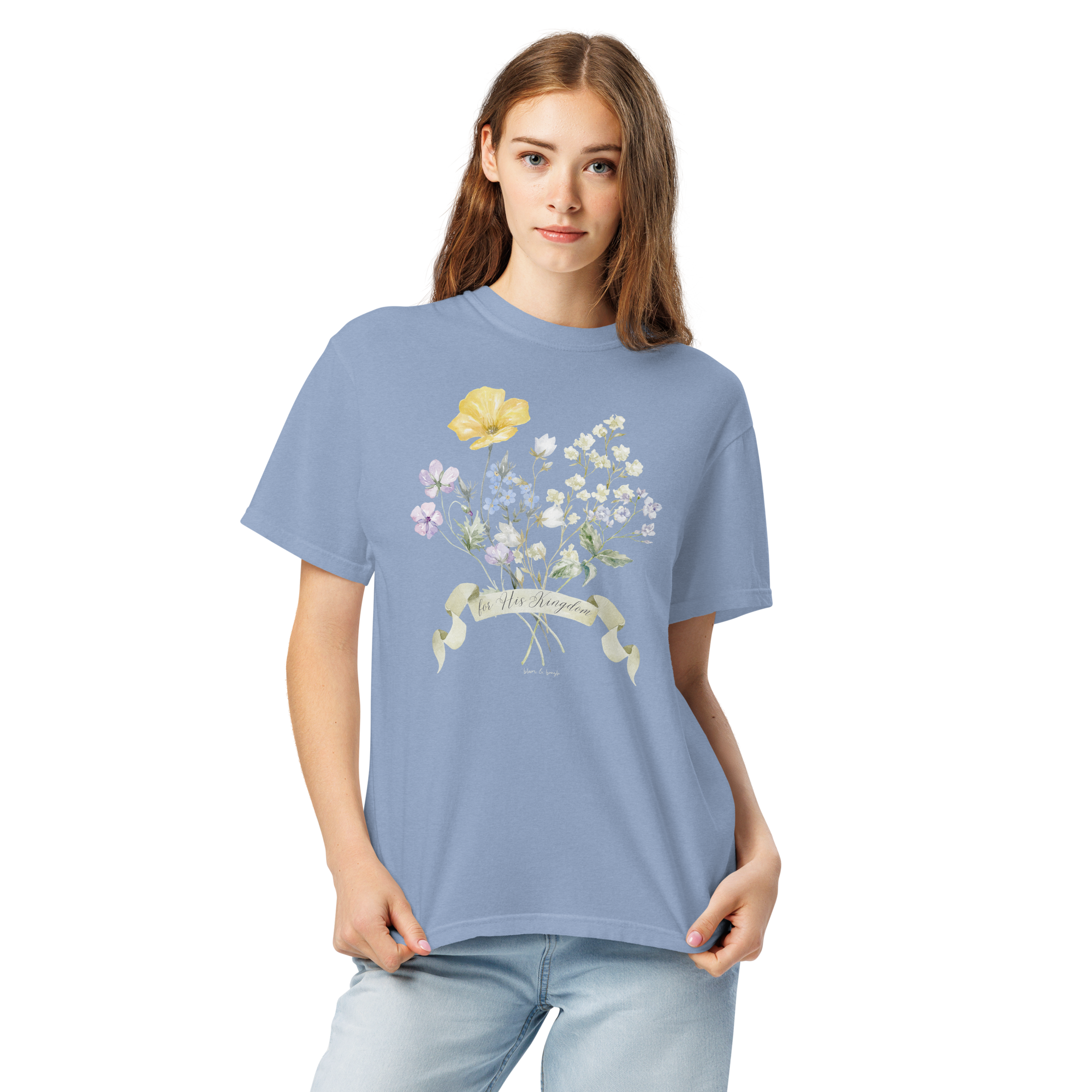 For His Kingdom- Women's Comfort Colors