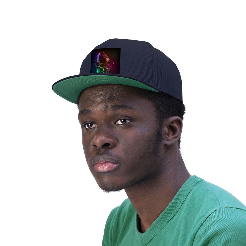 Thumbnail: Unisex Flat Bill Hat