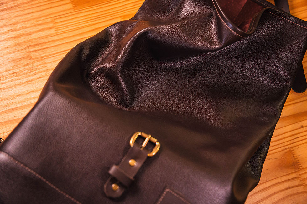 Miniatura: MOCHILA DAILY LEATHER - Colab Alboom