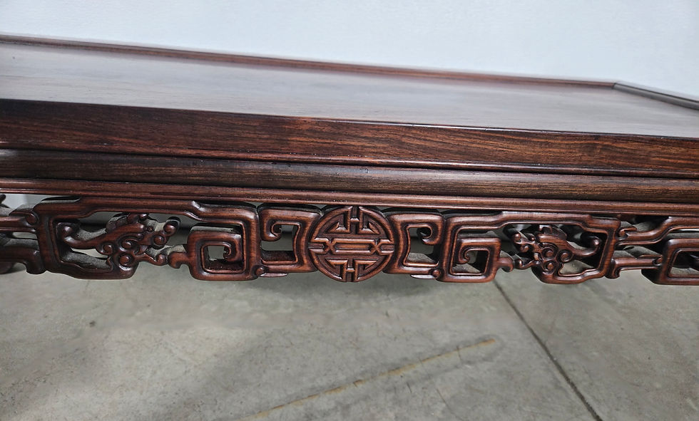 Thumbnail: Antique Asian Rosewood Kang Coffee Table