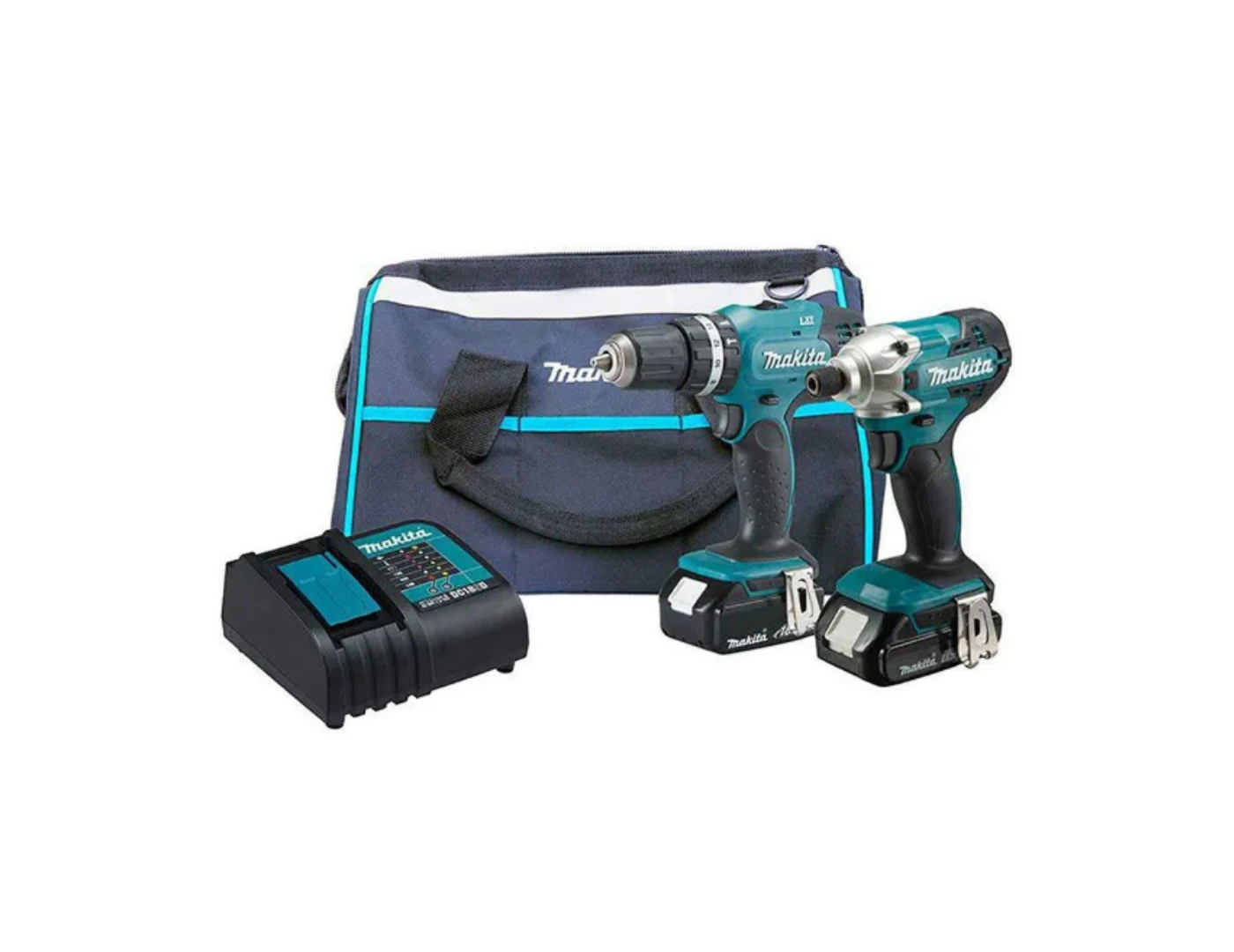 COMBO PARAFUSADEIRA/FURADEIRA 18V C MALETA DLX2336SYX MAKITA