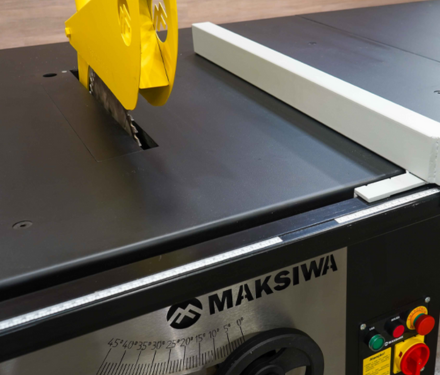 Miniatura: SERRA CIRCULAR COM EIXO INCLINÁVEL PARA MARCENARIA - SC.1500.I - MAKSIWA