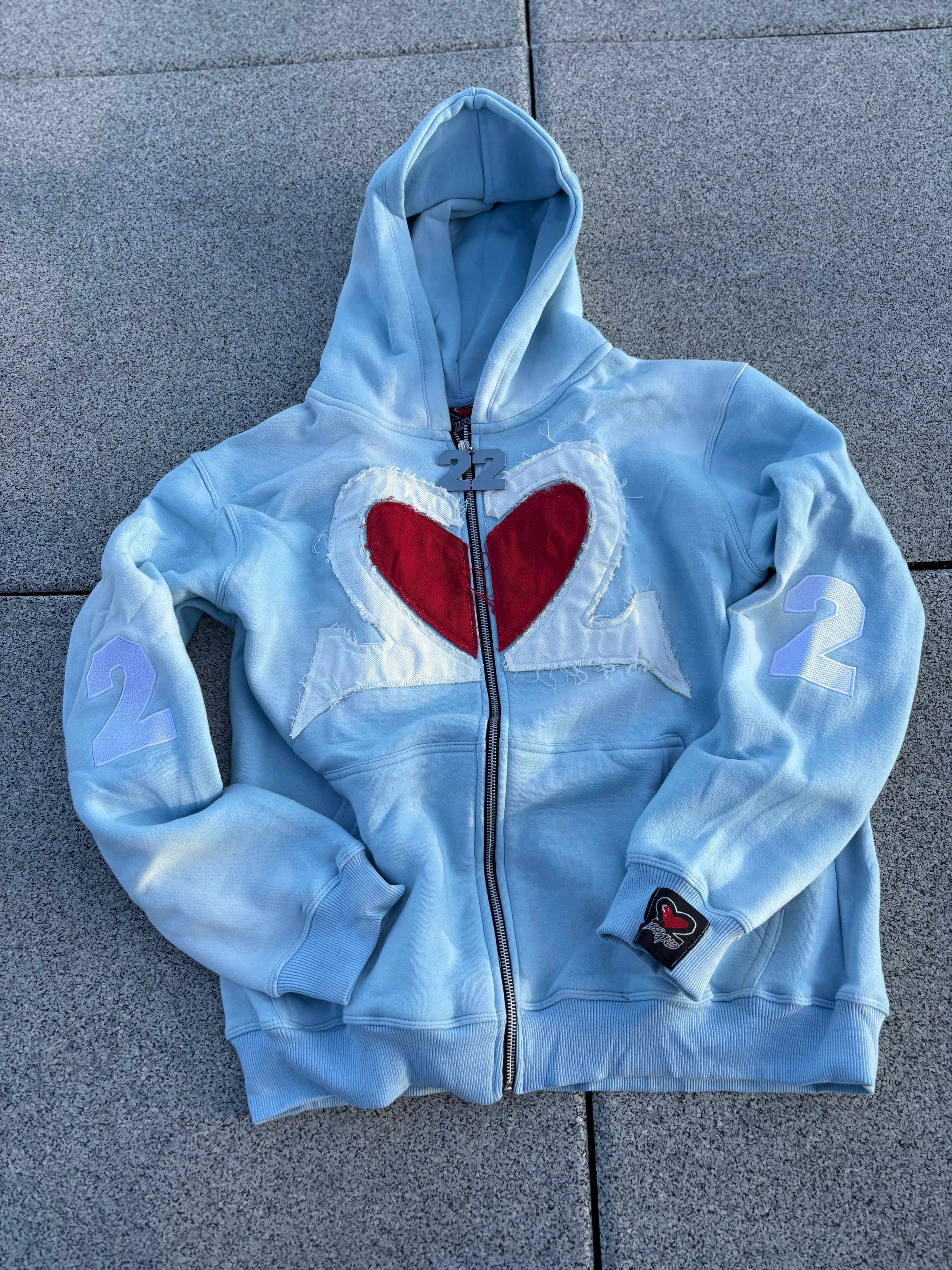 Baby Blue 22 Zip Up