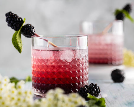 Blackberry Mint Spritzer